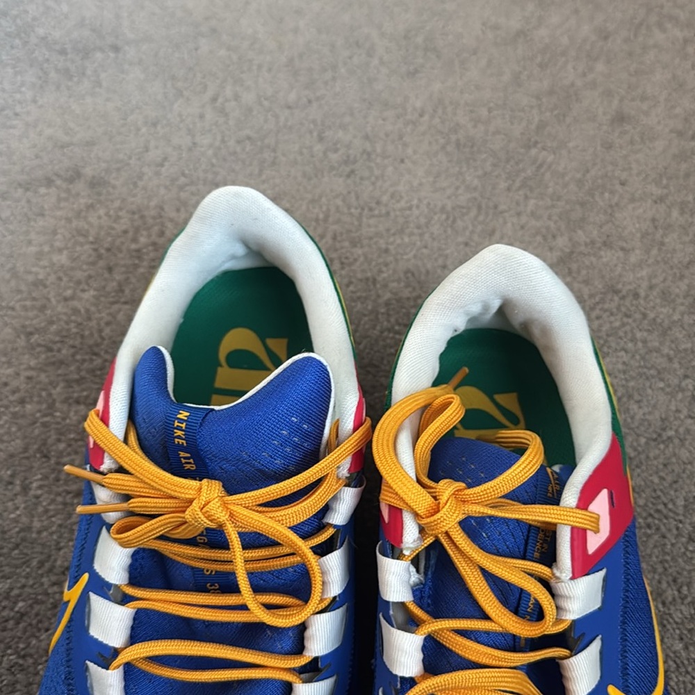 Nike Air Zoom Hyper Royal/University Gold Pegasus 38 Jordan Moss Shoe SIZE 11.5 - Picture 6 of 13